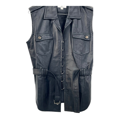 90s leathervest