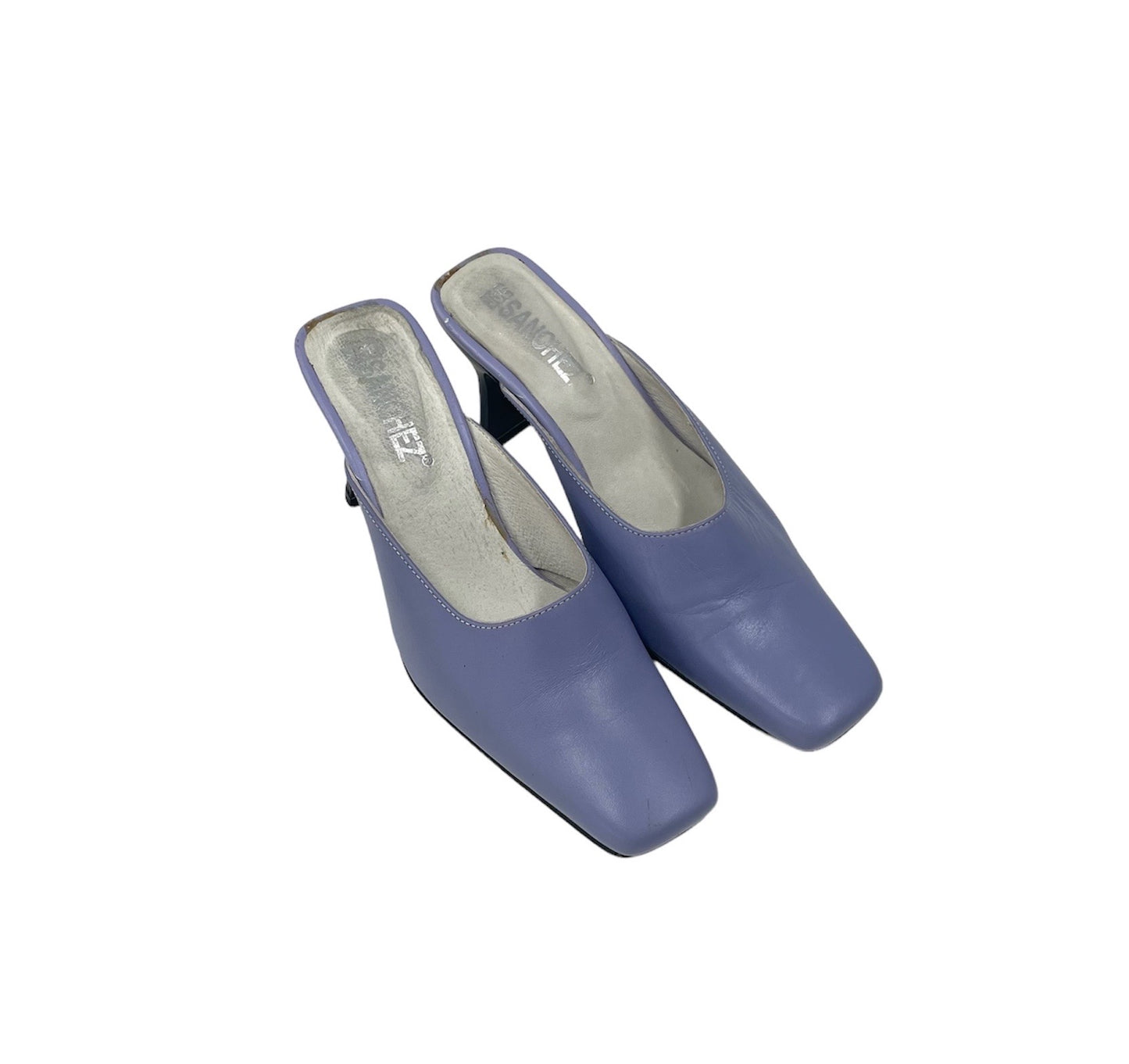 Y2K lilac mules