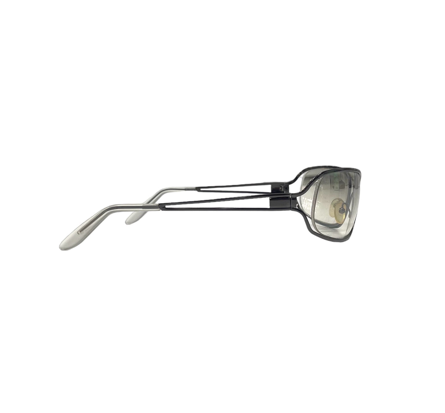 Y2K clear sunglasses