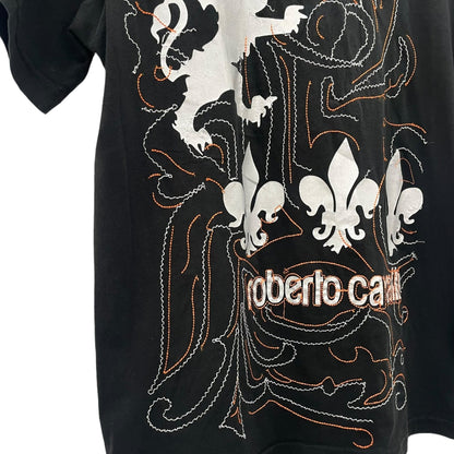 90s Cavalli t-shirt with stitching