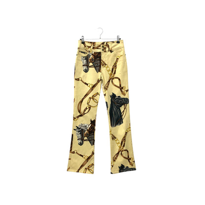 90s D&G horse print pants