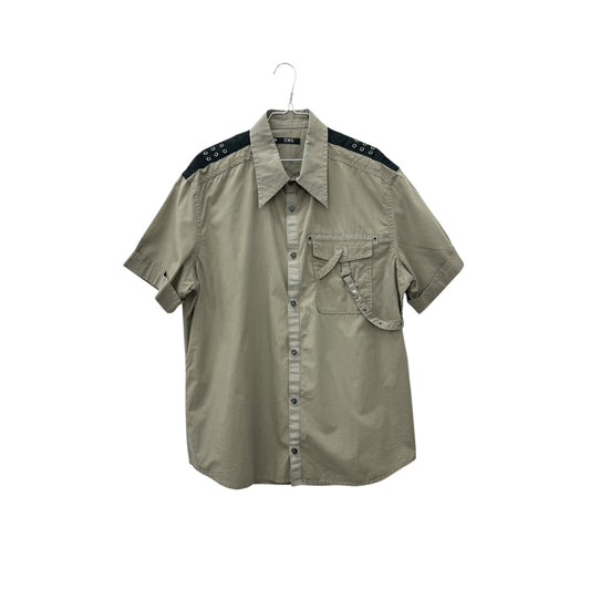 Costume National buckled shirt