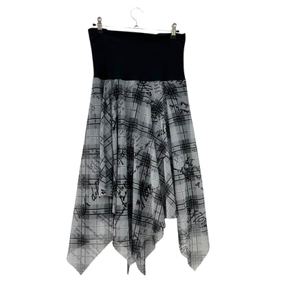 Double-layered mesh skirt