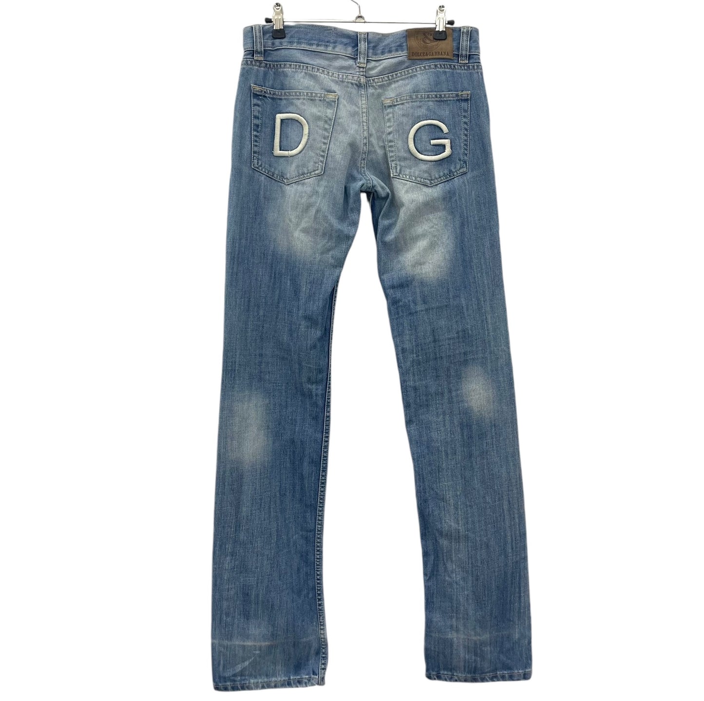 Y2K D&G logo denim jeans