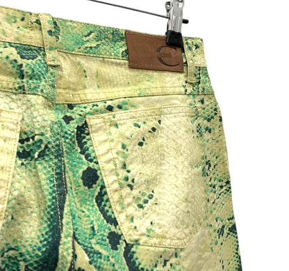 Y2K Just Cavalli snakeskin pants