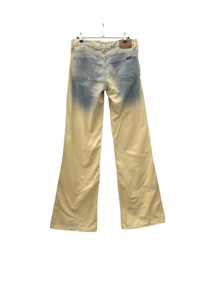 Y2K flared low rise pants