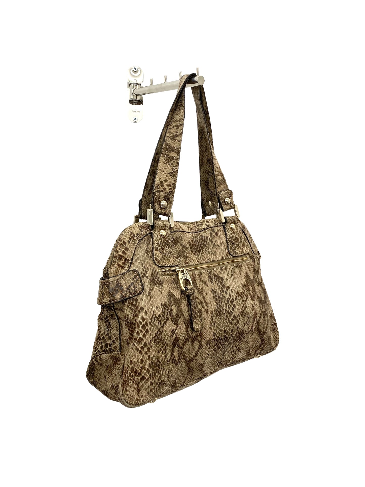 Y2K Guess snakeskin shopper