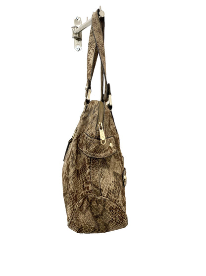 Y2K Guess snakeskin shopper