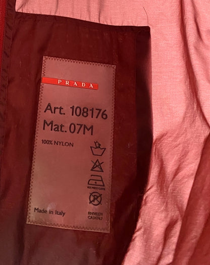 Y2K Prada nylon vest jacket