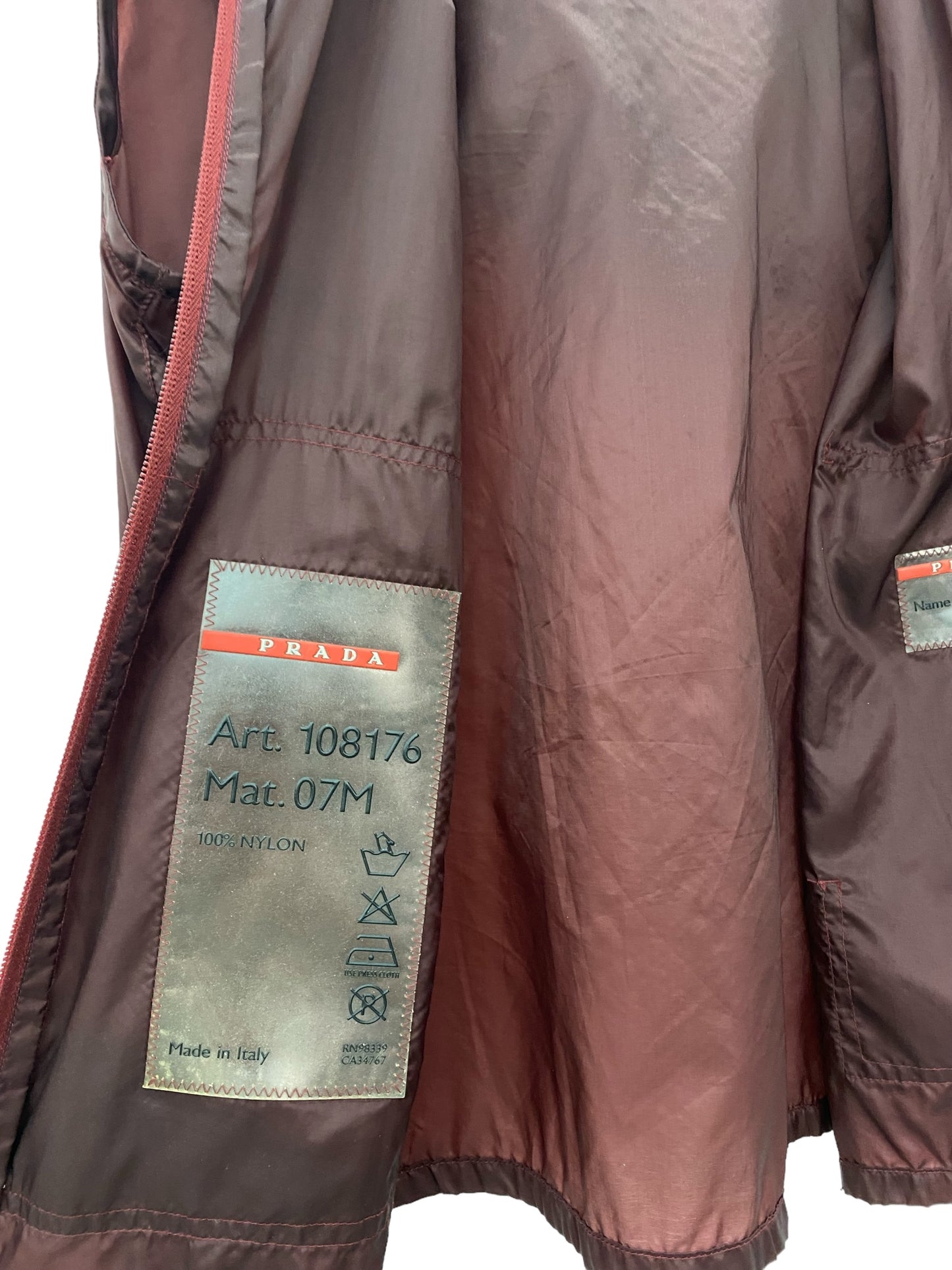 Y2K Prada nylon vest jacket