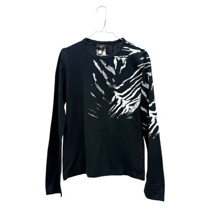 Just Cavalli tribal print longsleeve