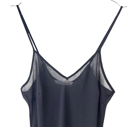 Marella strappy sheer dress