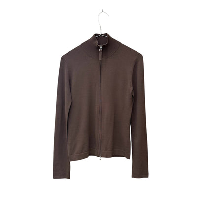 JPG zip-up rhinestone cardigan