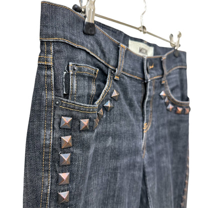 Moschino studded denim jeans