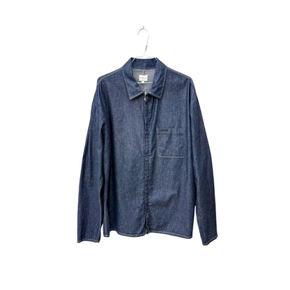 Calvin Klein zip-up denim shirt