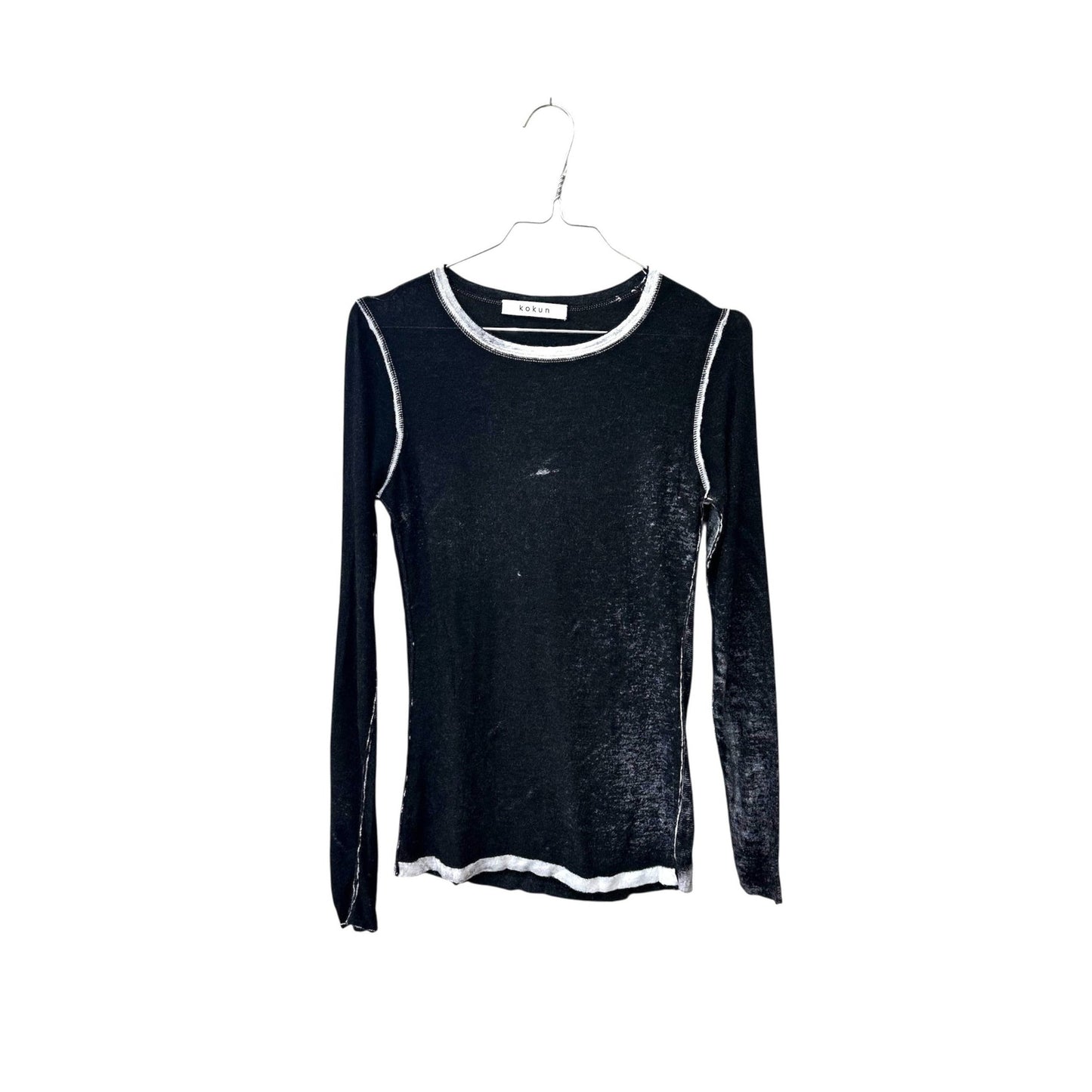 Tie-dye cotton longsleeve