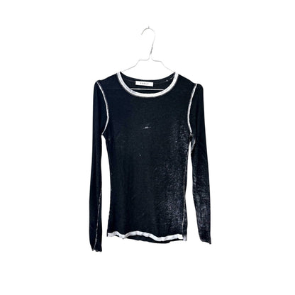 Tie-dye cotton longsleeve