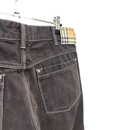 Burberry straight leg jeans
