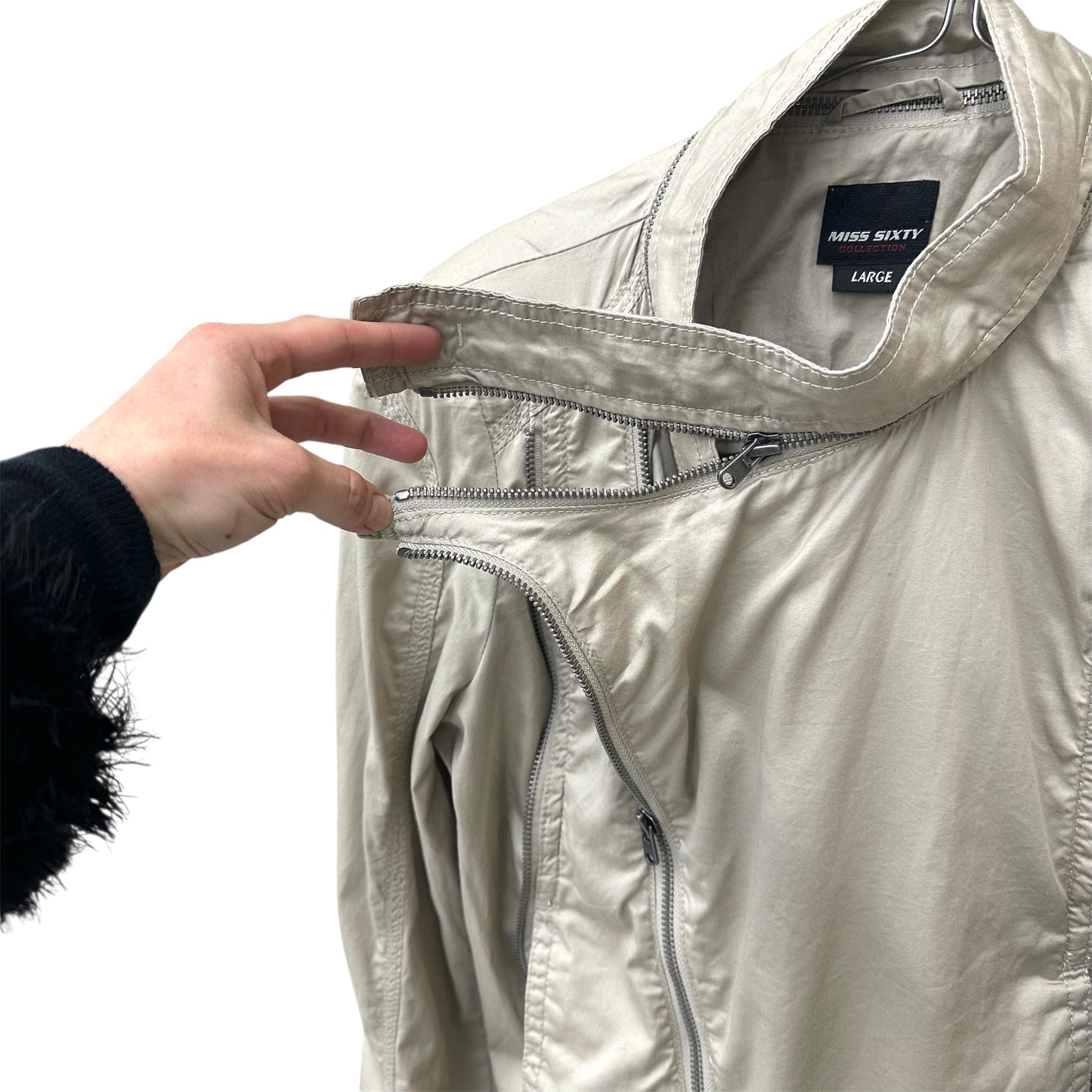 Miss Sixty cropped utility jacket