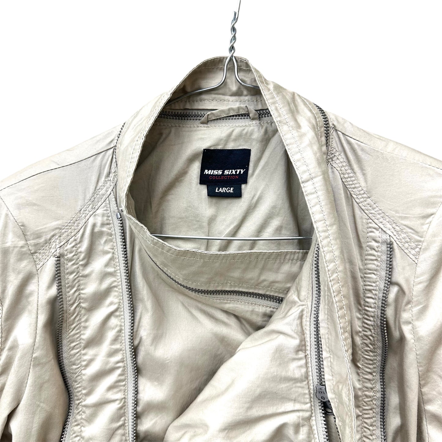 Miss Sixty cropped utility jacket