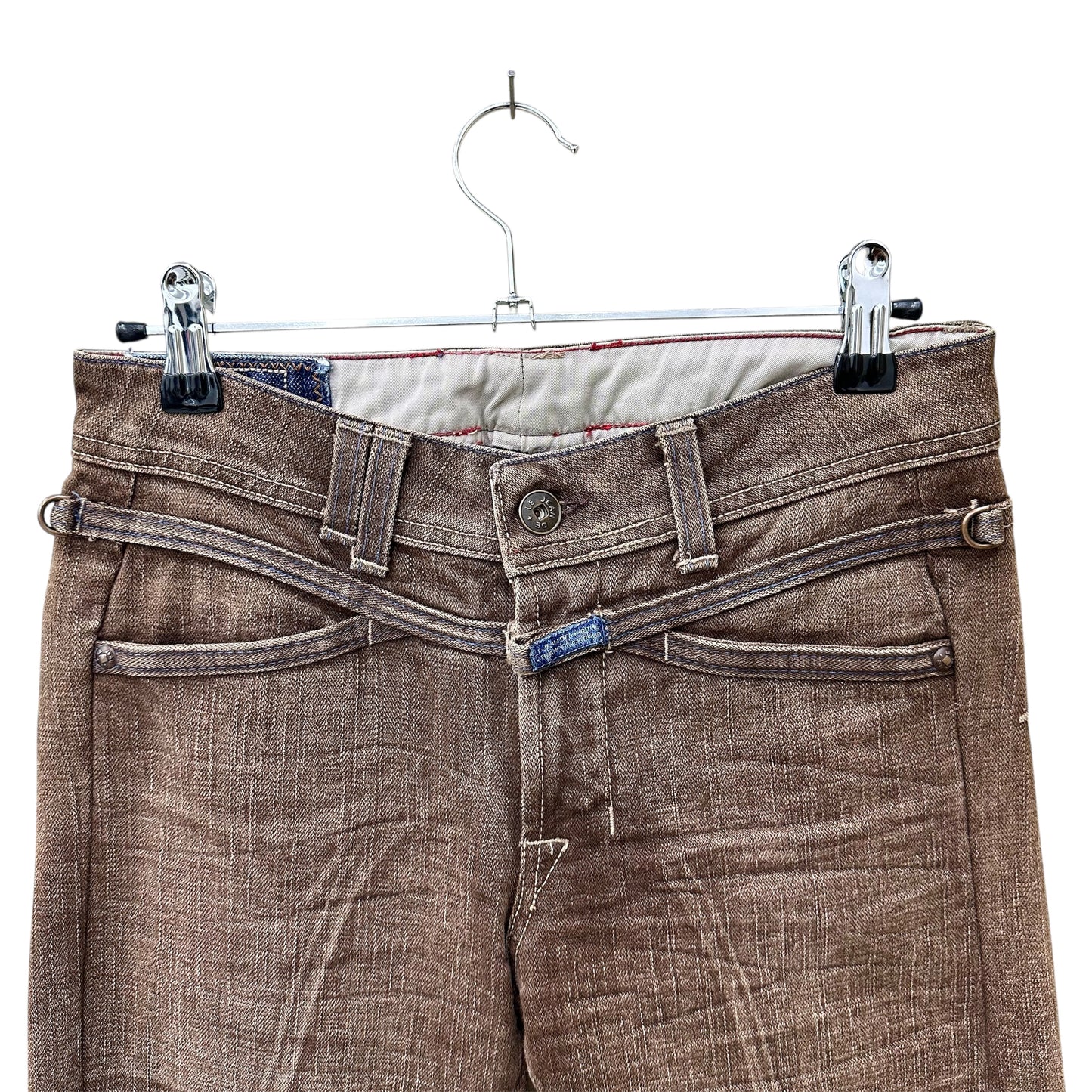 Marithé Girbaud stone washed jeans