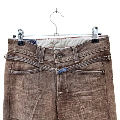 Marithé Girbaud stone washed jeans