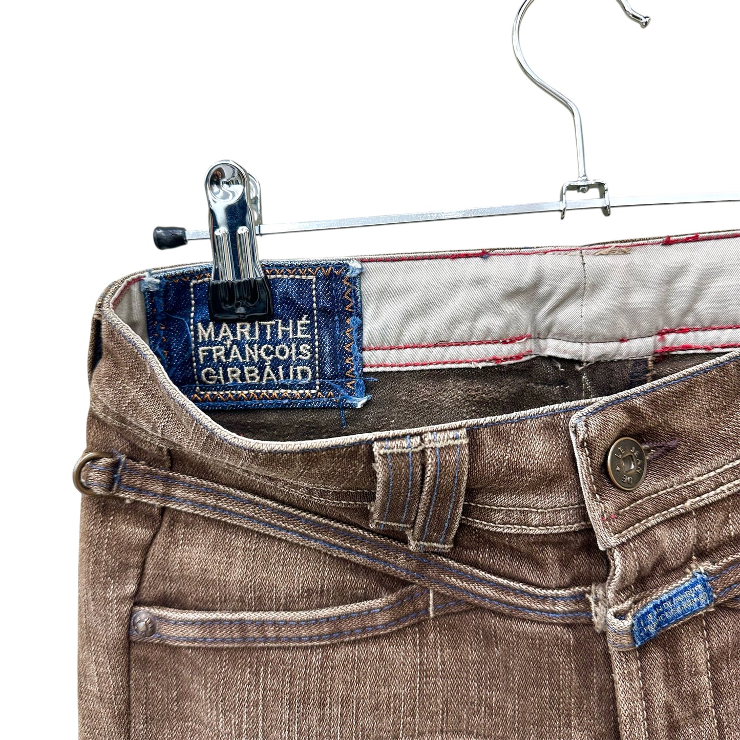 Marithé Girbaud stone washed jeans