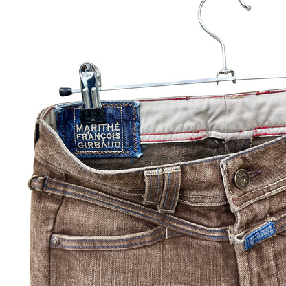 Marithé Girbaud stone washed jeans