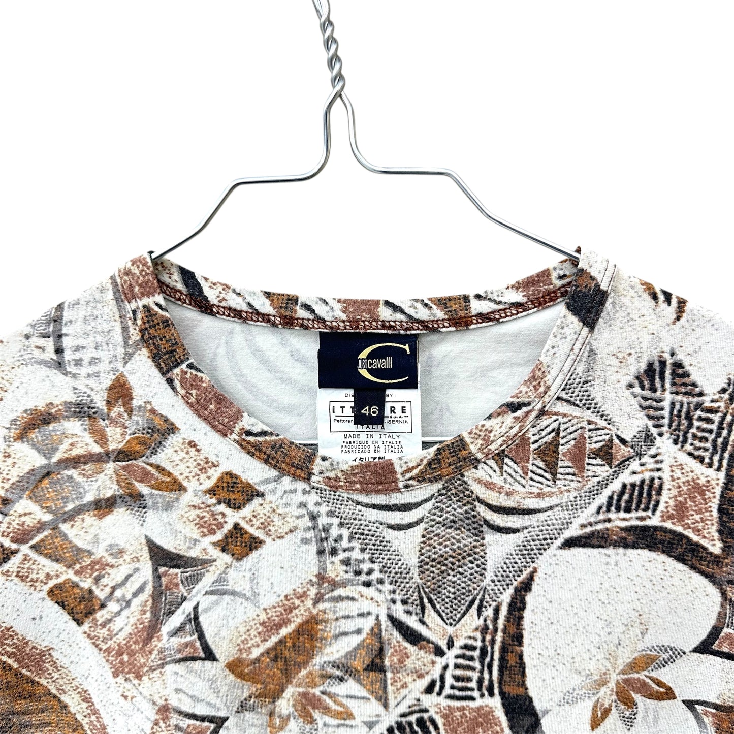 Just Cavalli patterned t-shirt
