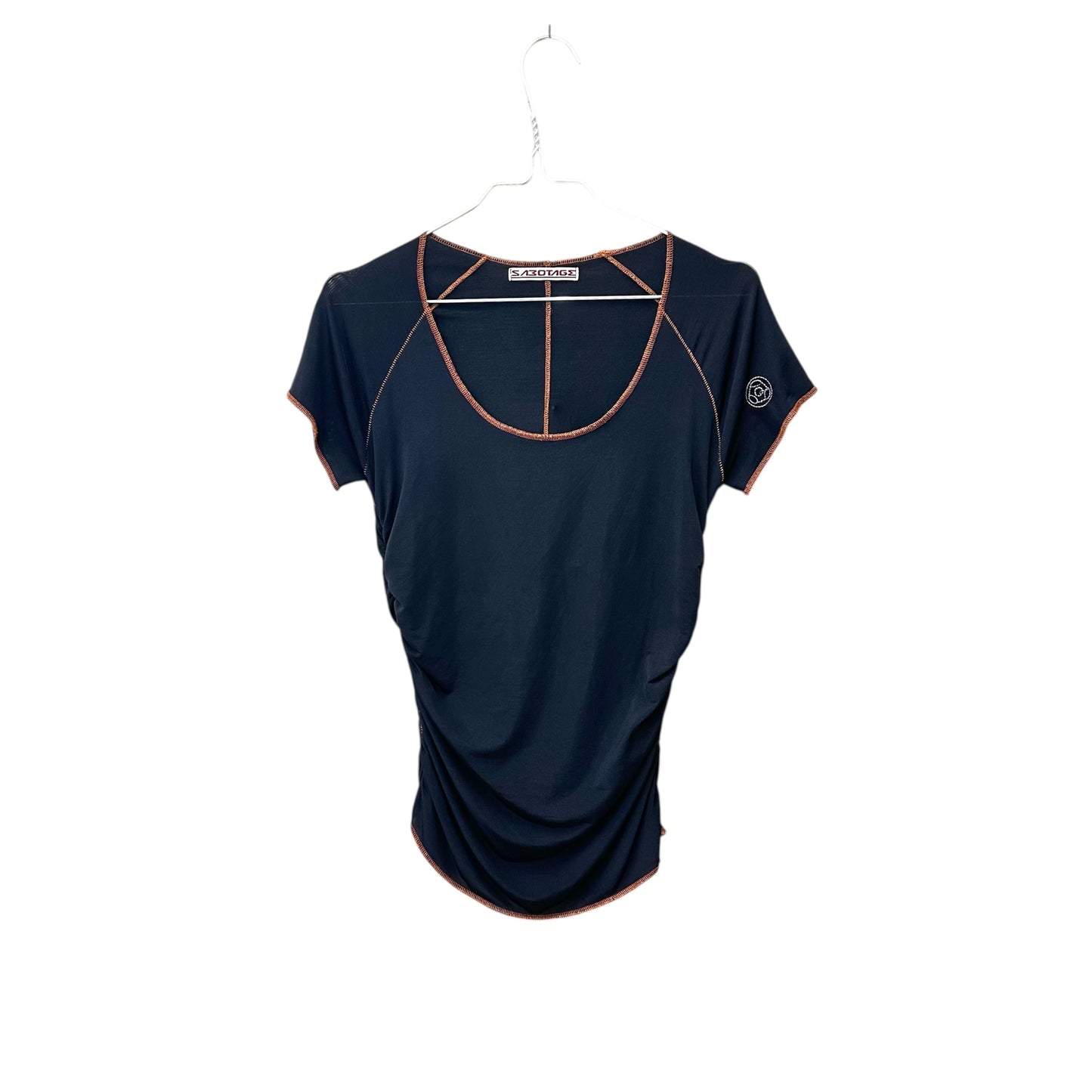 Sabotage ruched utility t-shirt