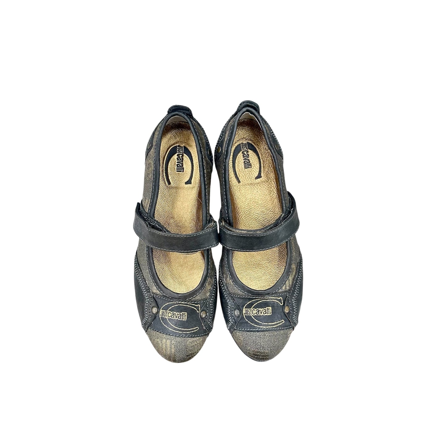 Just Cavalli strappy ballet flats