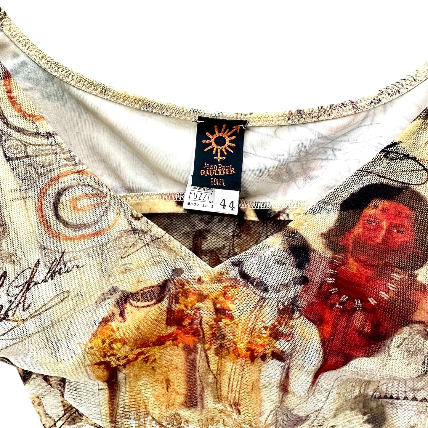 Jean Paul Gaultier mesh top