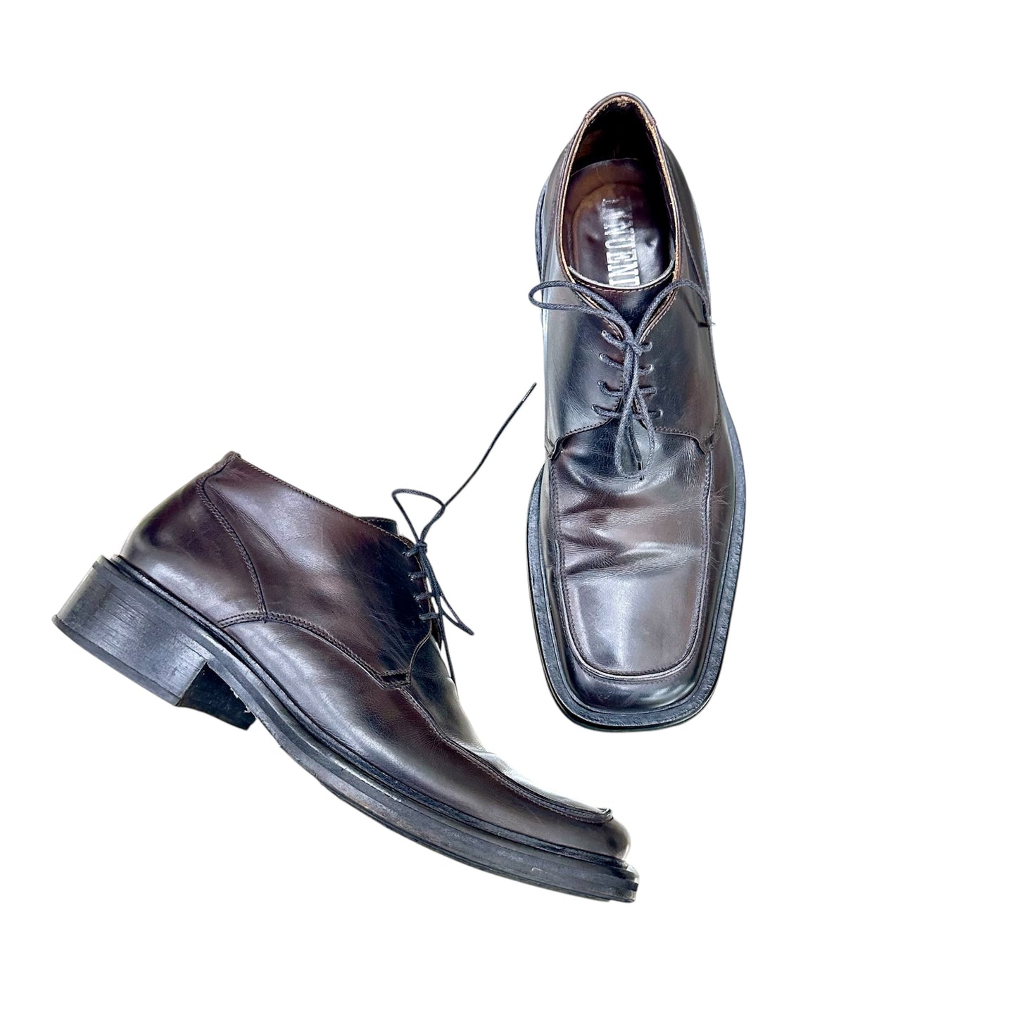 Men's square toe derbys