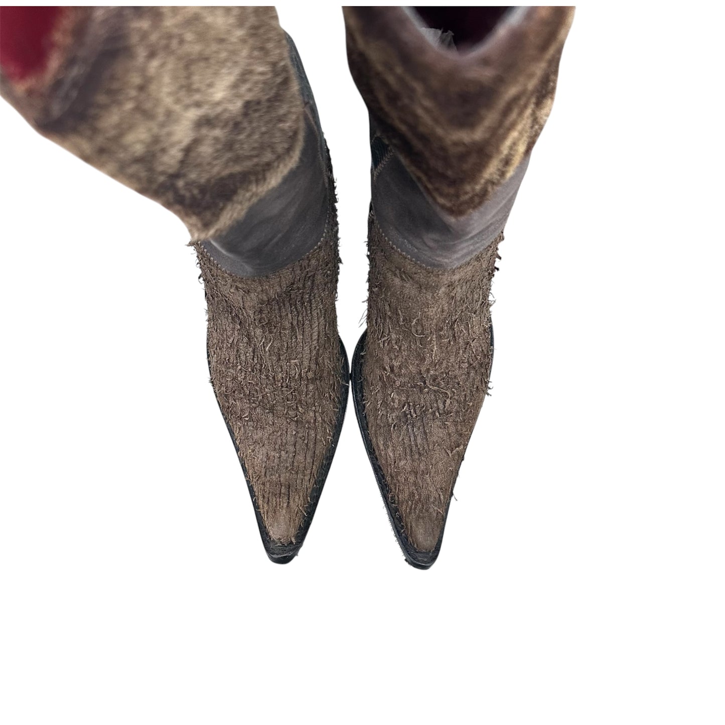 Patchwork cowboy boots