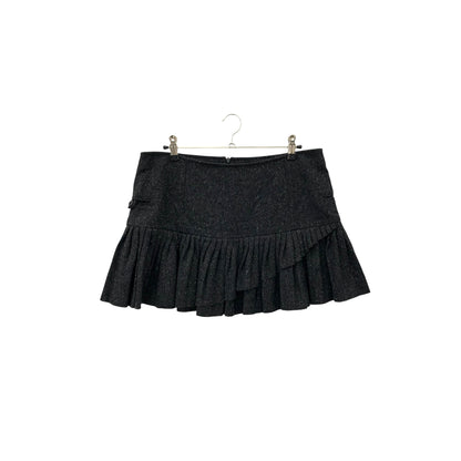 Y2K Armani pleated mini skirt