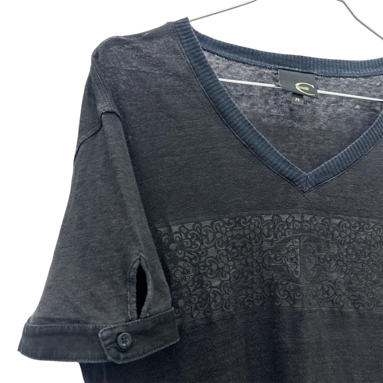 Just Cavalli semi-sheer t-shirt