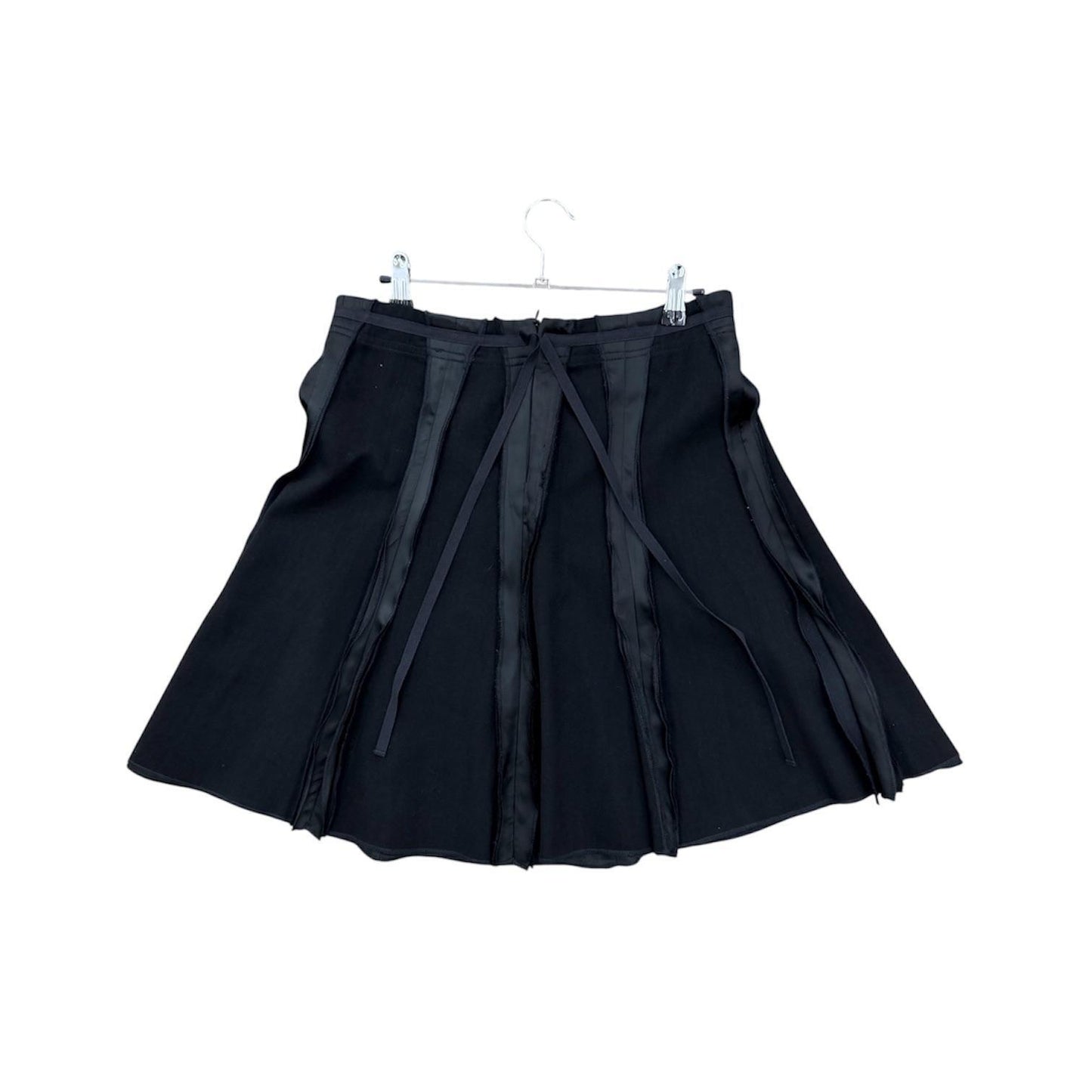 Chloé pleated wool midi skirt