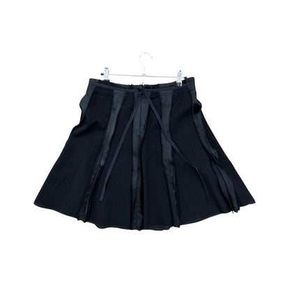 Chloé pleated wool midi skirt