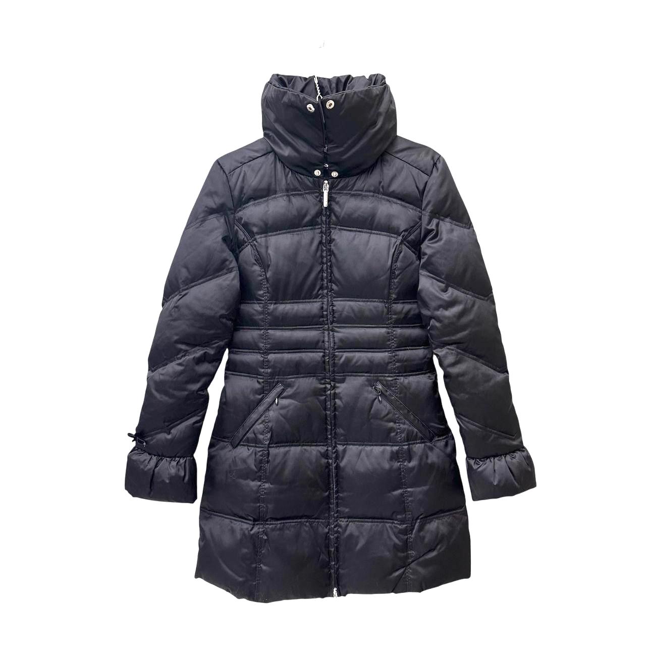 Faux fur collar puffer coat