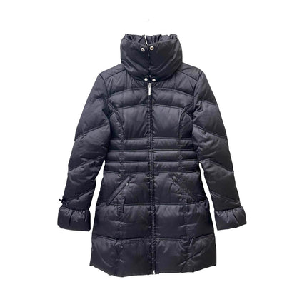Faux fur collar puffer coat