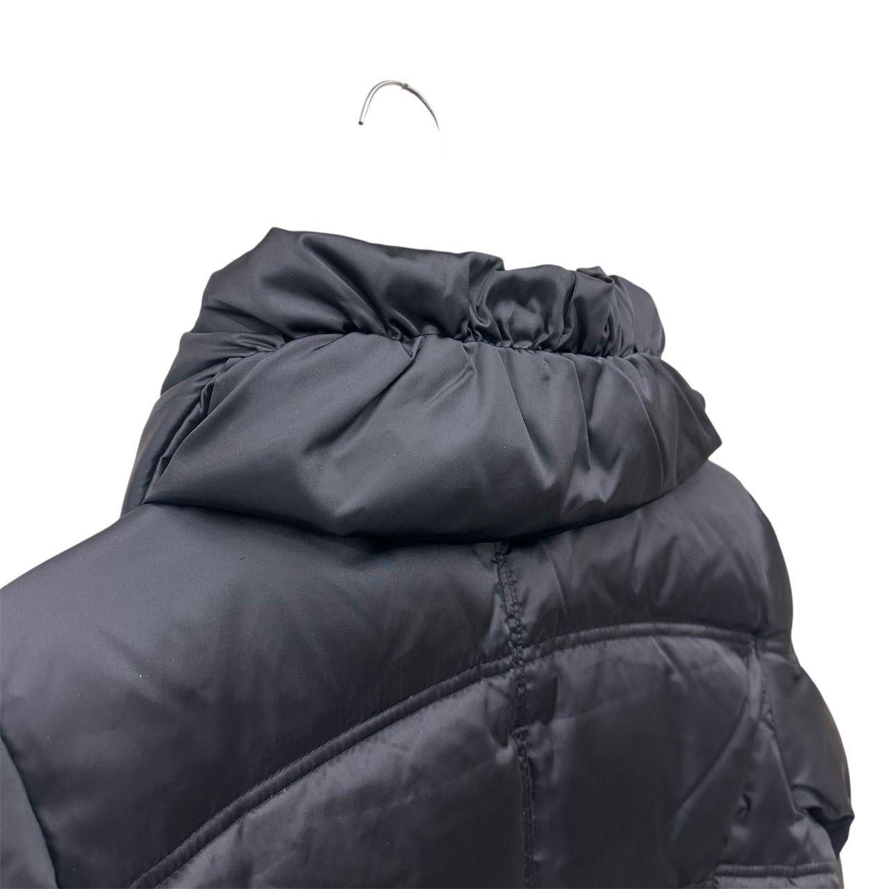 Faux fur collar puffer coat