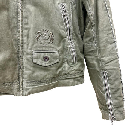 Diesel zip-up biker jacket