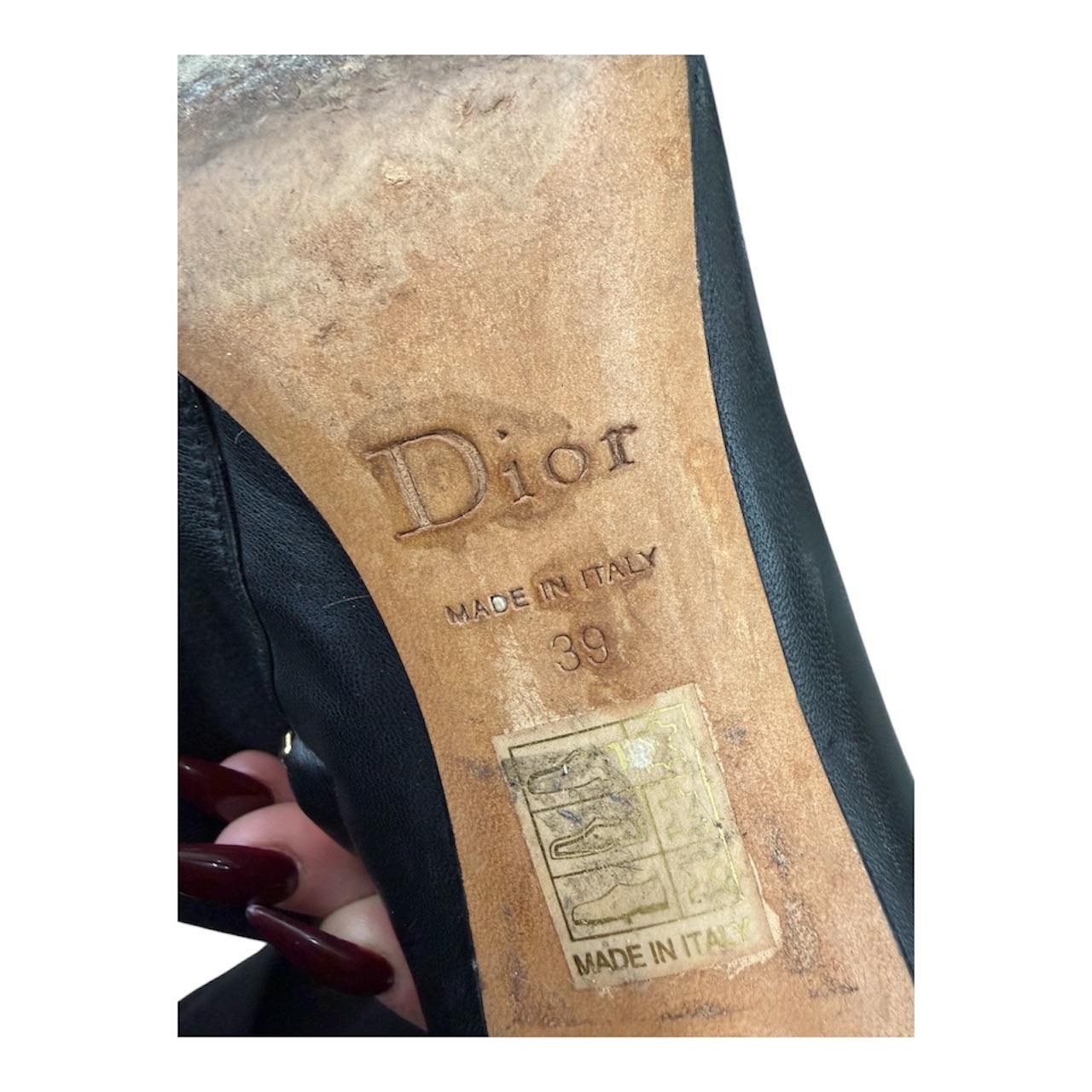 Christian Dior stiletto boots