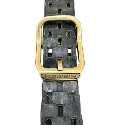 Dolce & Gabbana leather belt