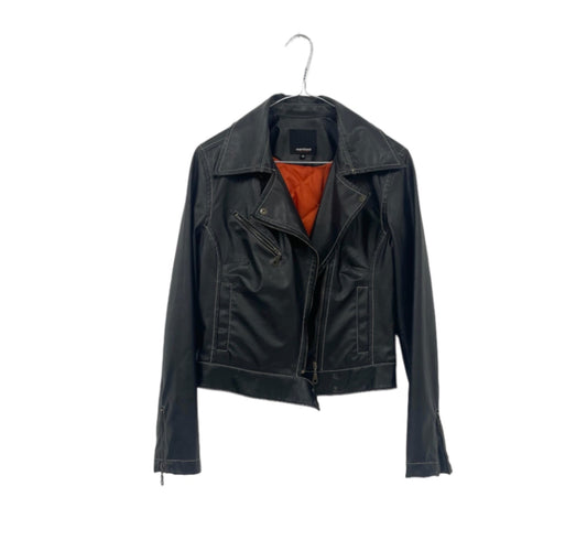 Fake leather jacket