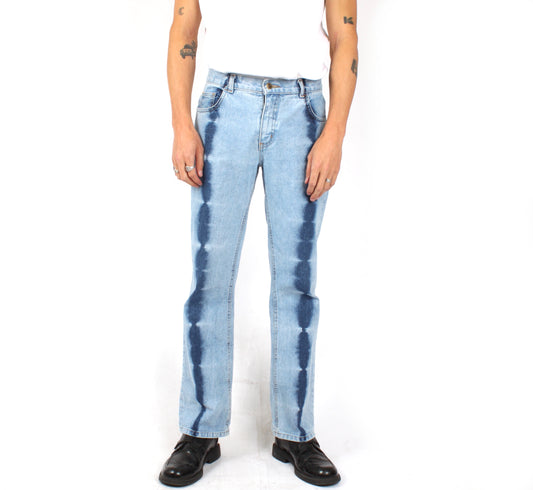 90s men's tie die jeans