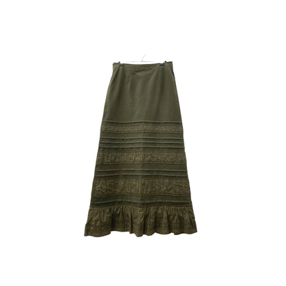 Moschino ruffled maxi skirt
