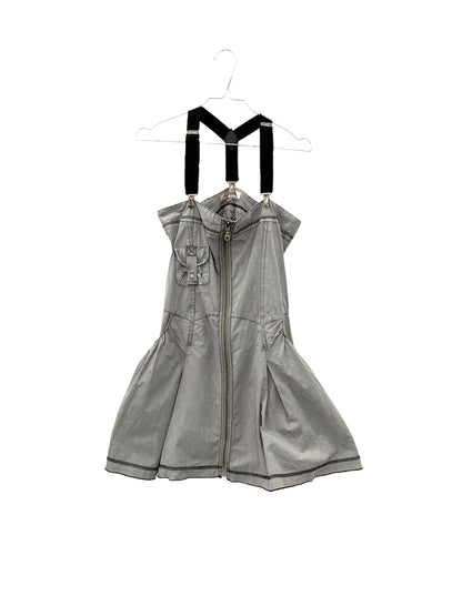 Y2K strappy cargo dress