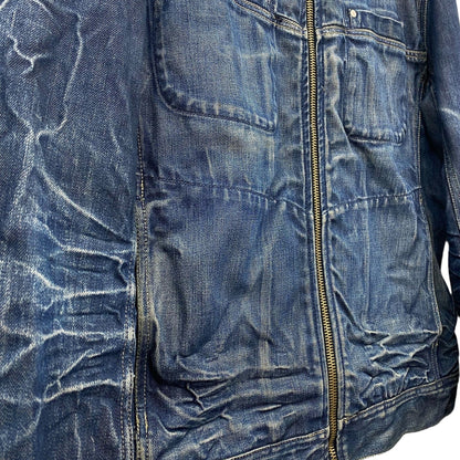 Y2K Diesel zip denim jacket