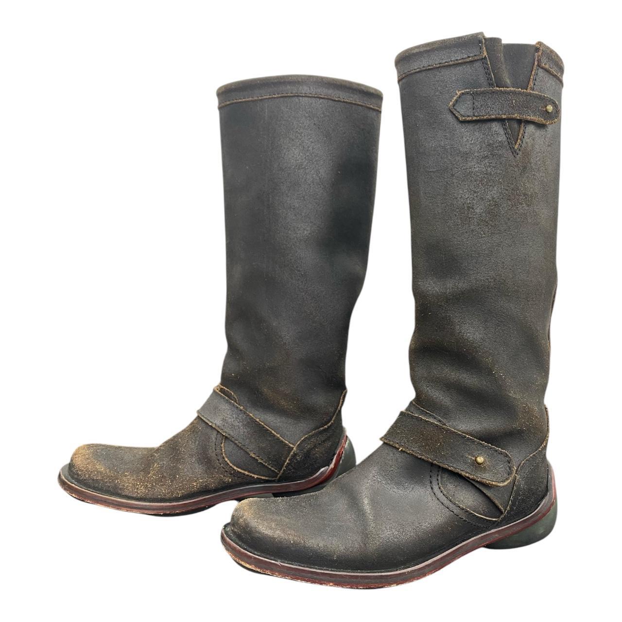 Marithé & Girbaud leather boots